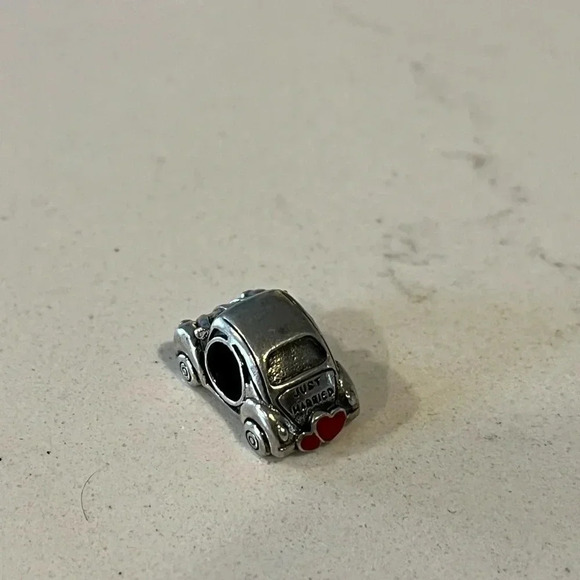 5/20$ Just Married❤️ Silver  charm - Picture 3 of 6